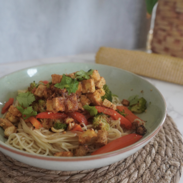 crispy air fryer tofu