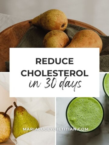 how to reduce cholesterol in 30 days