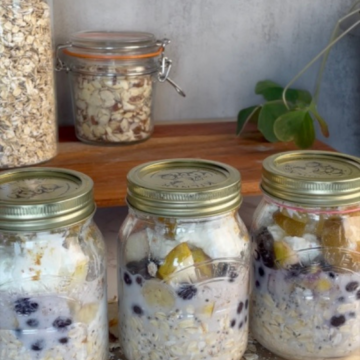 healthy overnight oats recipe