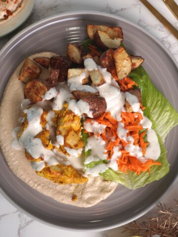 chicken shawarma bowl recipe