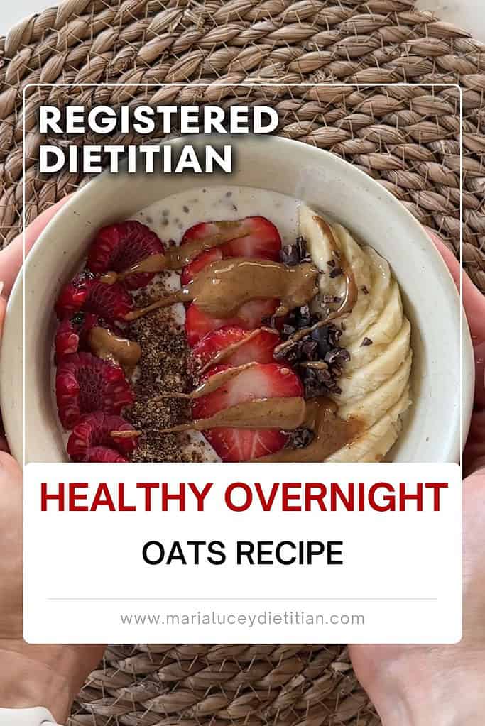 healthy overnight oats recipe