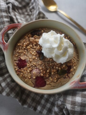 healthy baked oats