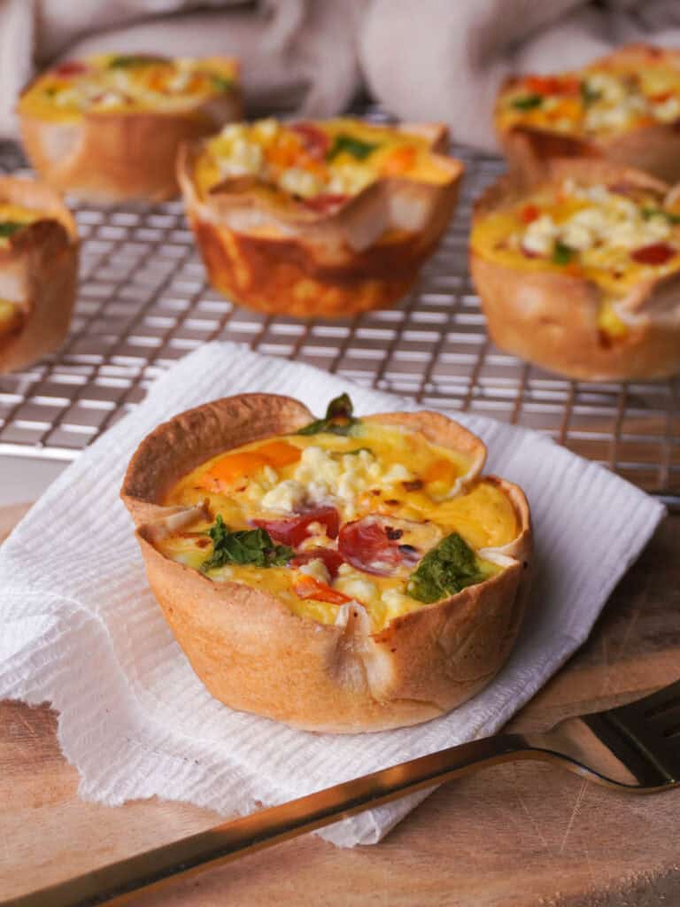 tortilla egg cups