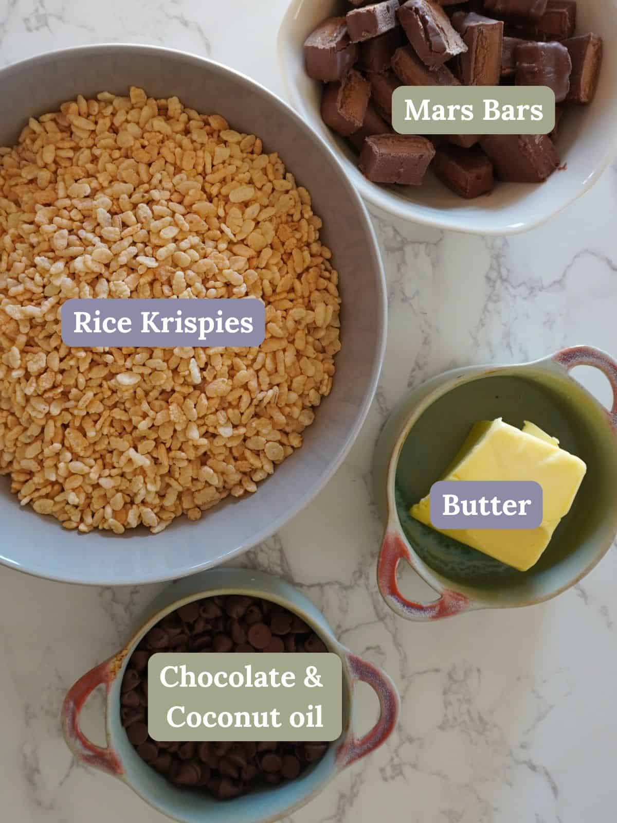 mars bar crispy cake ingredients