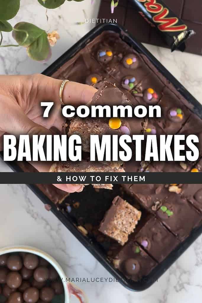 baking mistakes