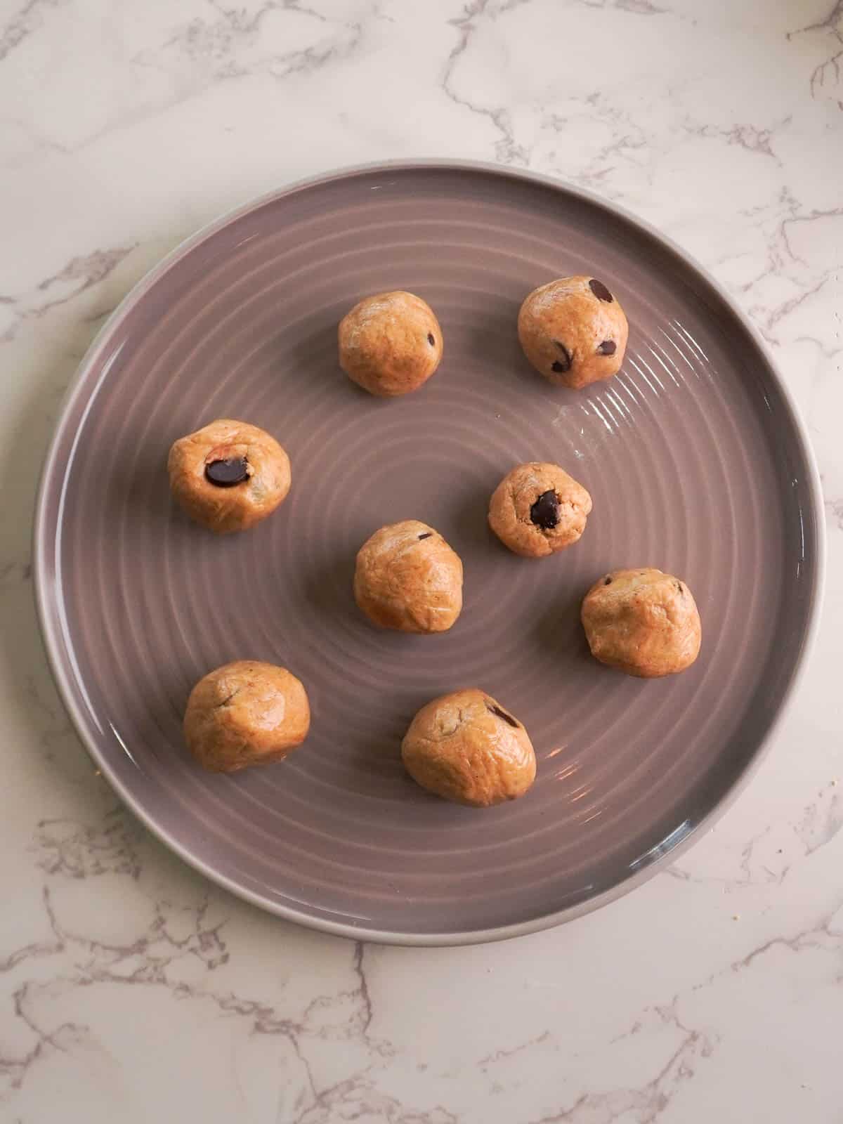 chocolate peanut butter protein balls