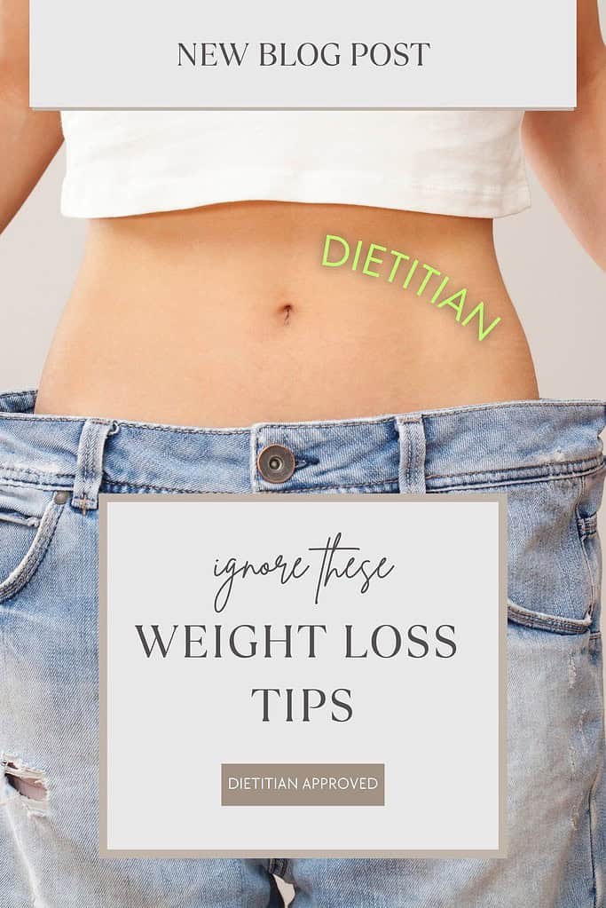 weight loss tips