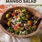 black bean and mango salad