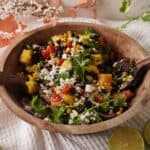 black bean and mango salad