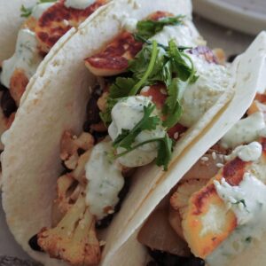 halloumi tacos recipe