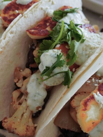 halloumi tacos recipe