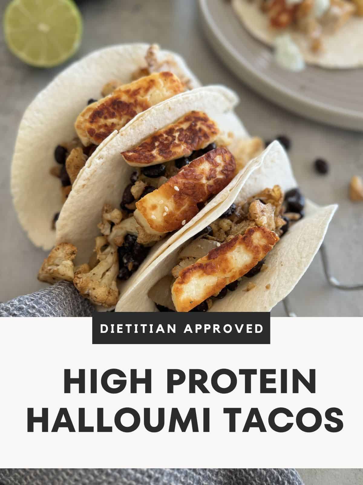 Halloumi Tacos Recipe (High Protein Vegetarian Tacos) — Maria Lucey ...