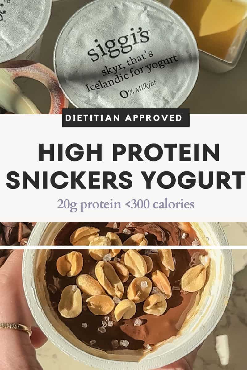 snickers yogurt