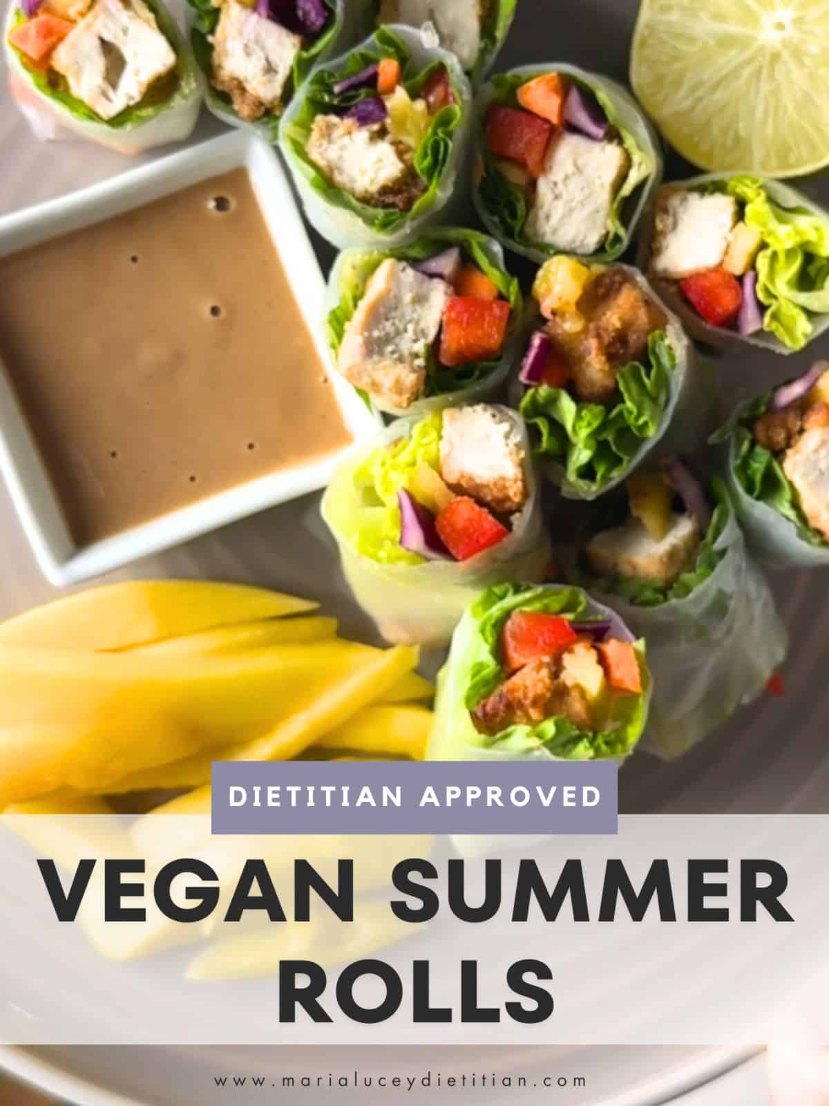 Vegan Summer Rolls Recipe