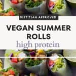 vegan summer rolls