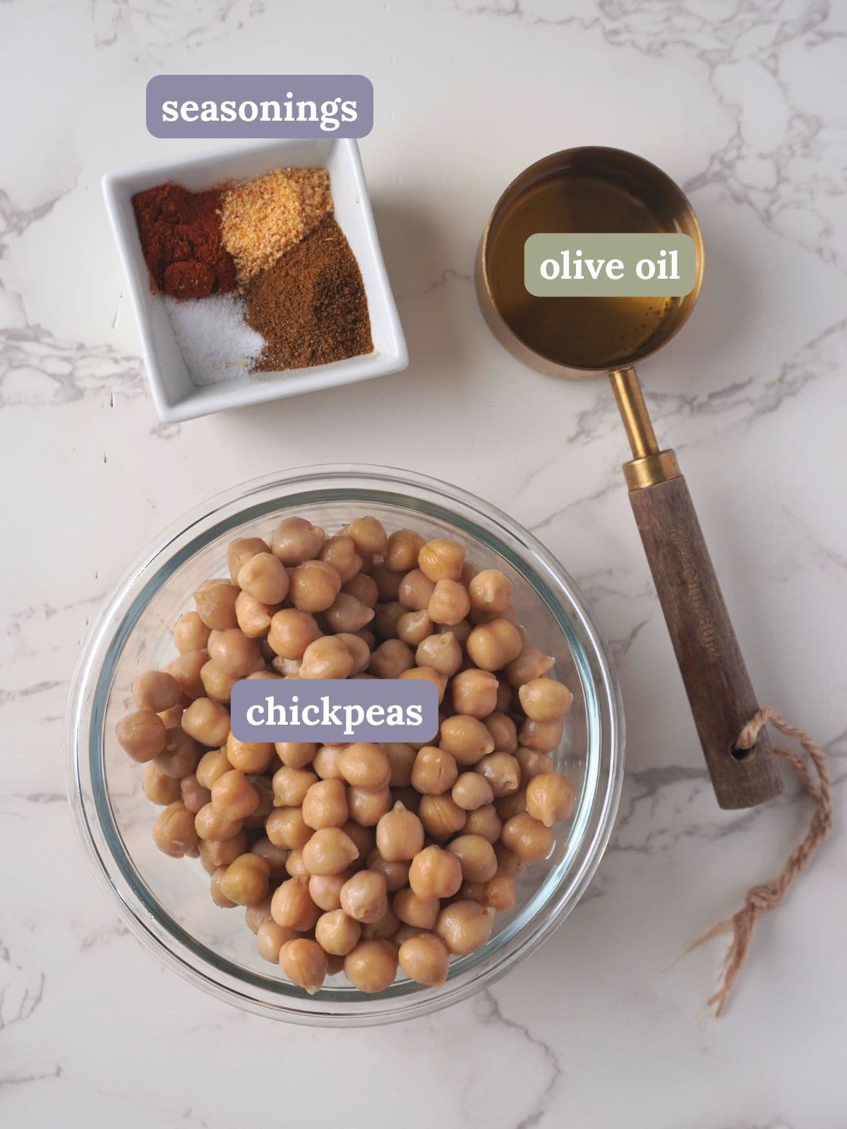 Mediterranean Roasted Chickpeas