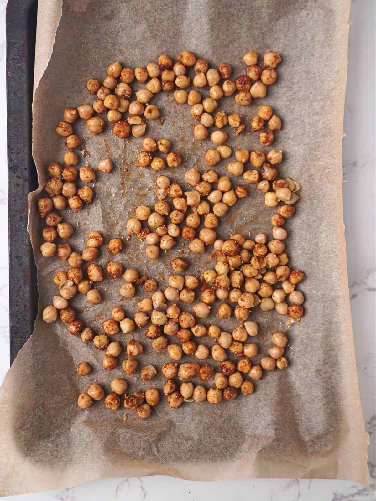 Mediterranean Roasted Chickpeas