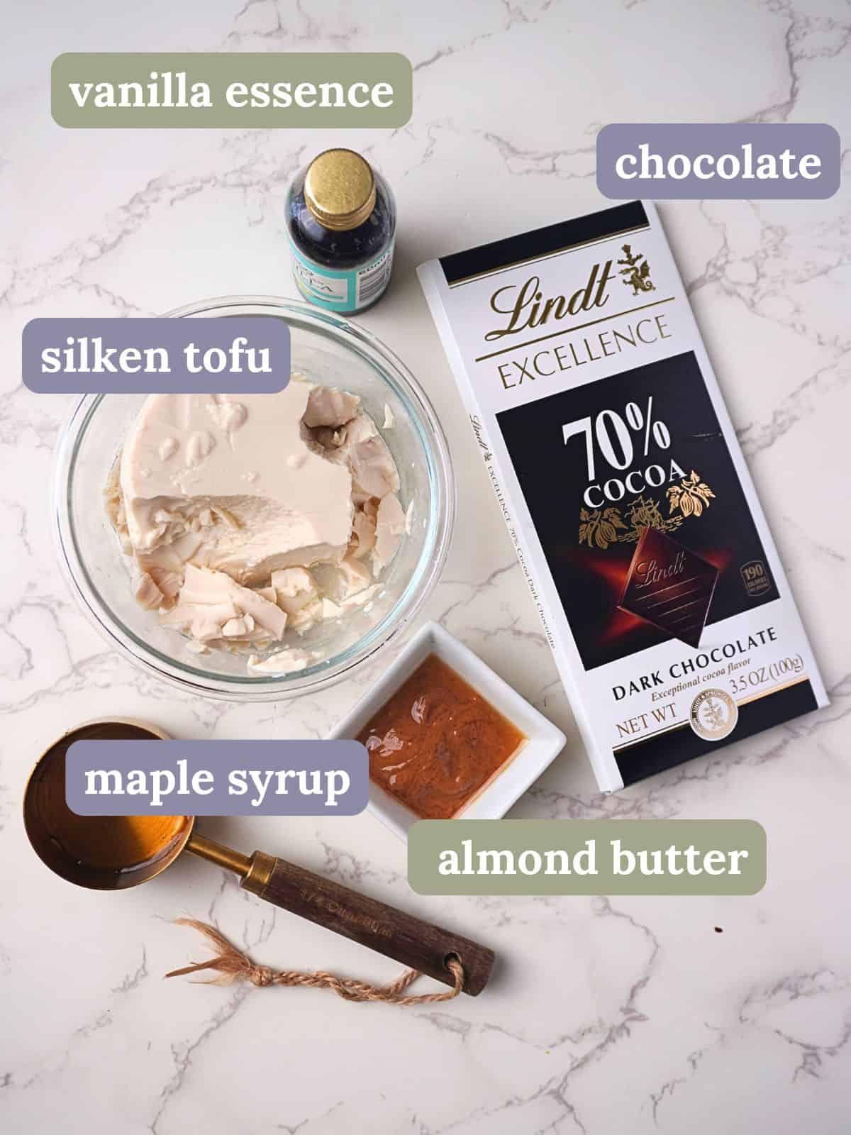 high protein chocolate mousse ingredients