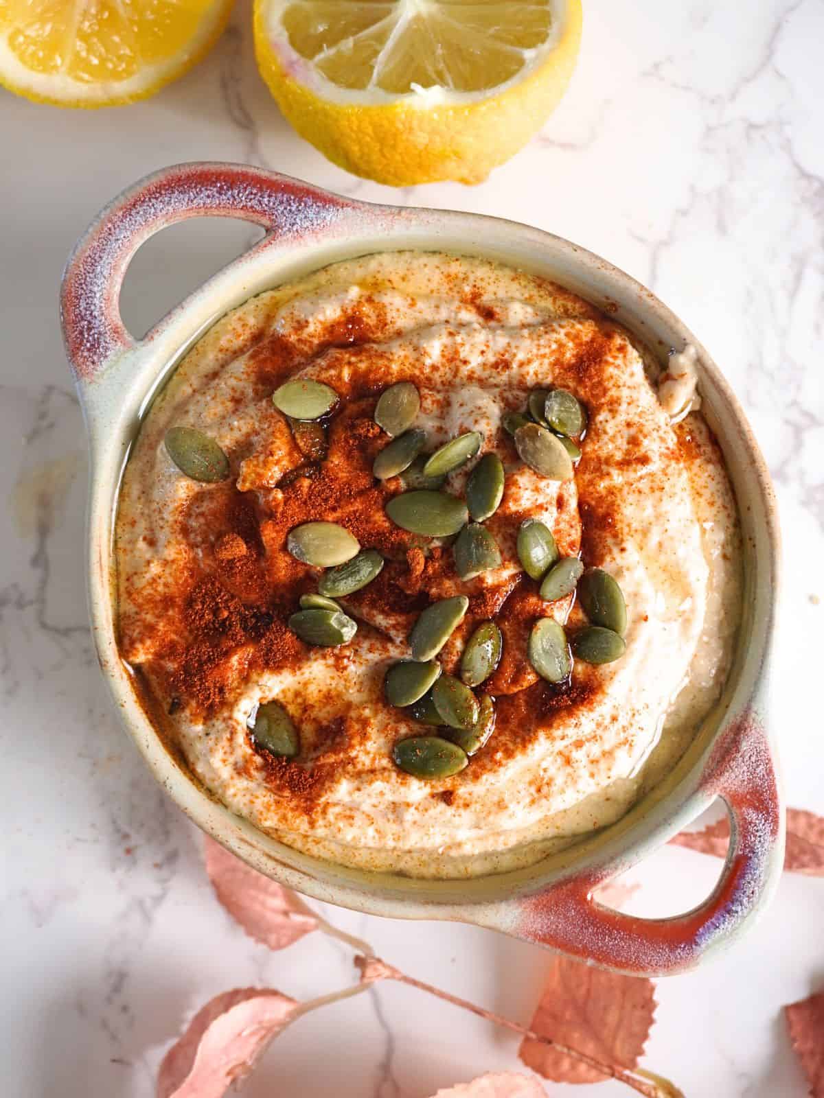 hummus high protein