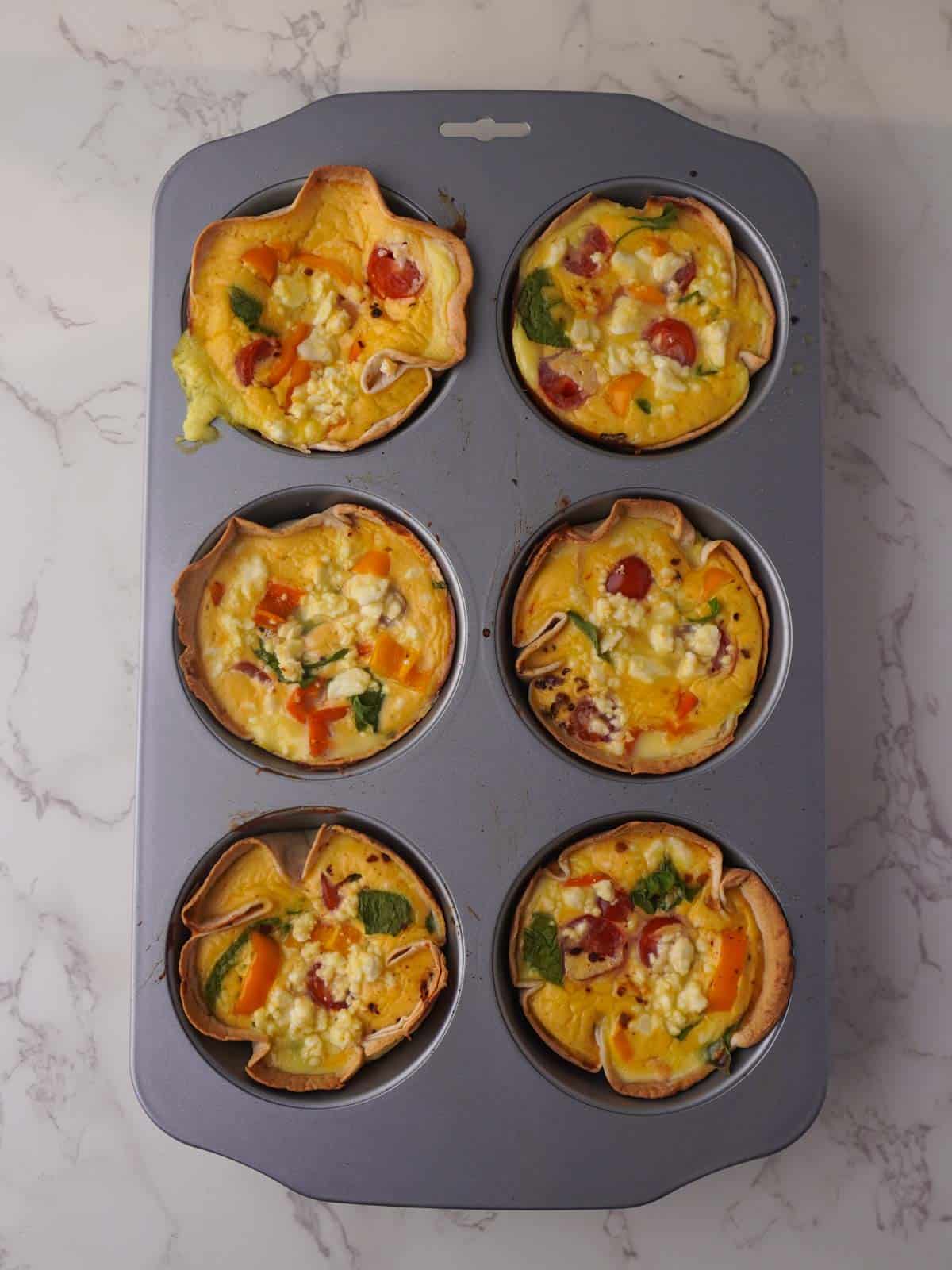 tortilla egg cups