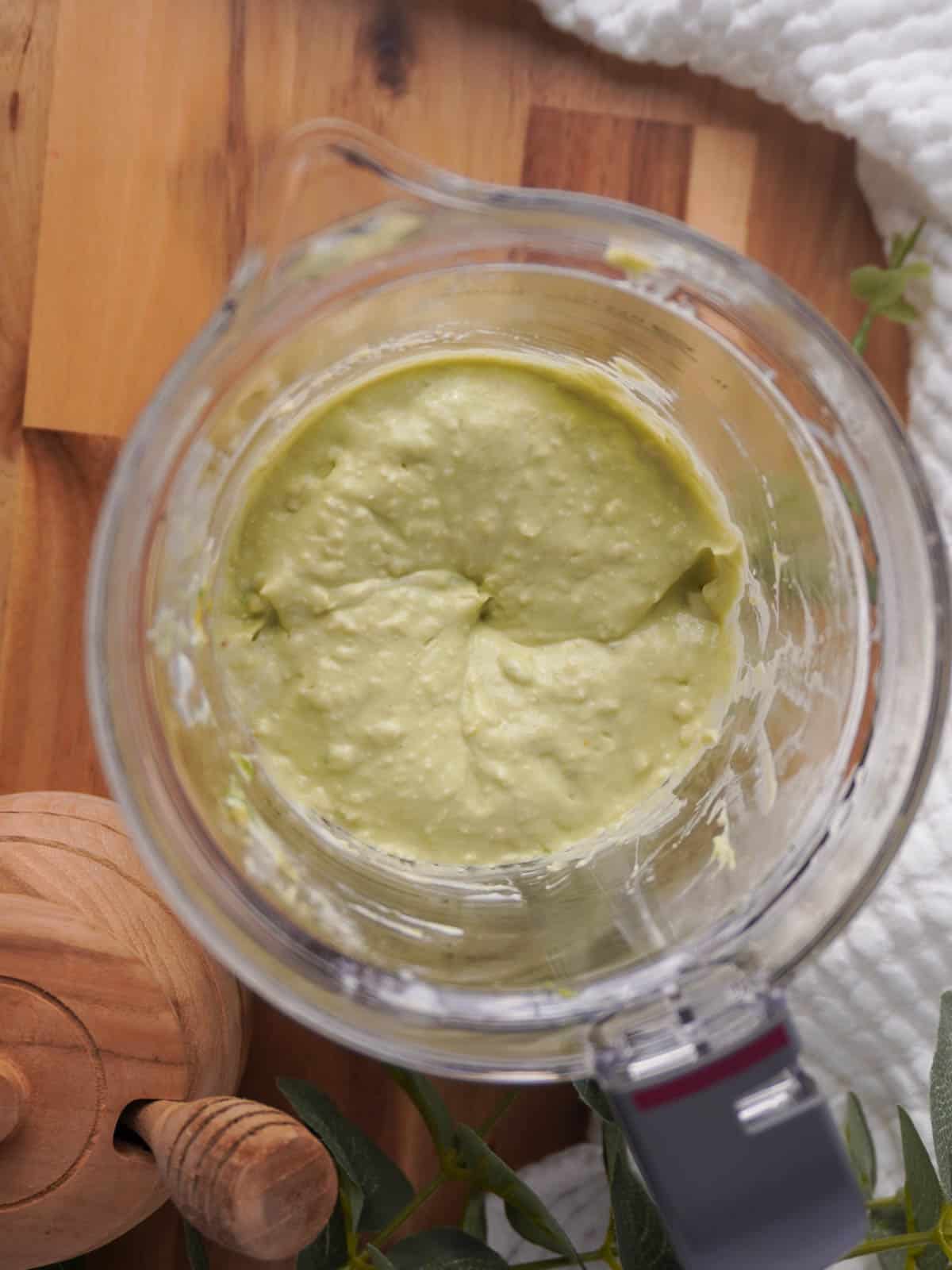 green goddess avocado dressing