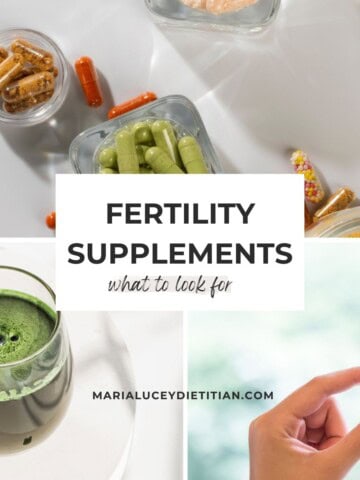 fertility supplements